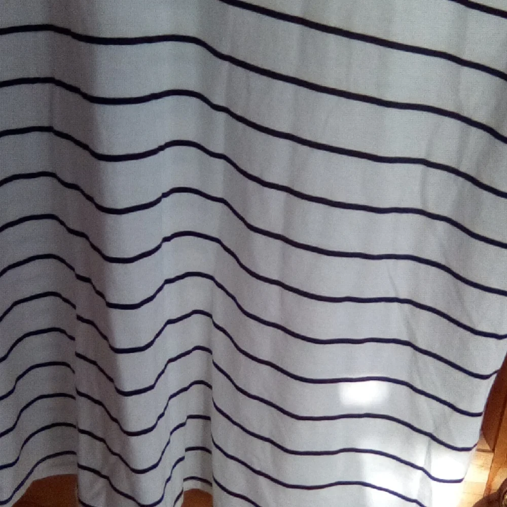 Garnet Hill Navy Striped Short Sleeve Tee - Picture 7 of 11